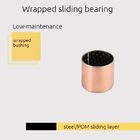 Wrapped Sliding Bearing Steel / Black POM Sliding Layer DIN 1494/ ISO 3547