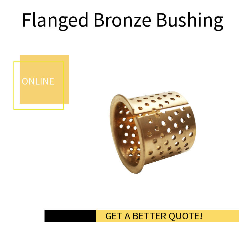 mekanisme vinde Tahiti Flanged Tin Bronze Bushings CuSn8 | Metric Size